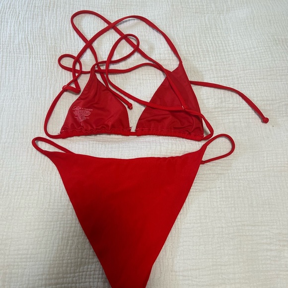 Lovers + Friends Red Bikini - Picture 6 of 6